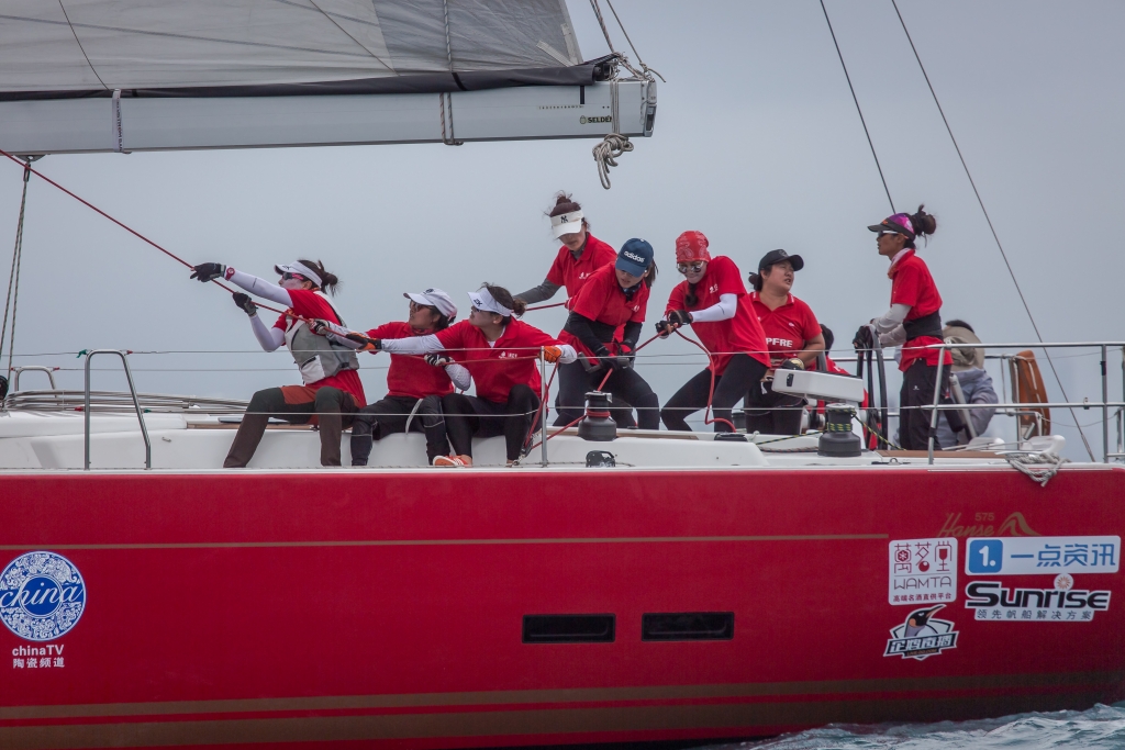 First day of the 8th Round Hainan Regatta